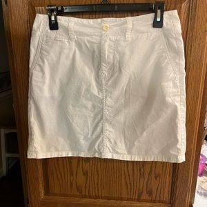 Vineyard Vines Cotton White Skirt Sz 8